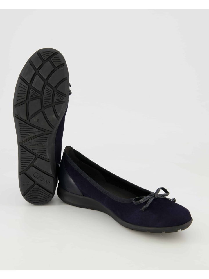 Gabor Ballerinas in Blau günstig kaufen