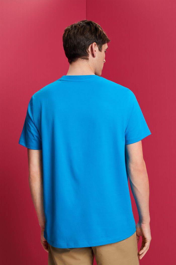 Bedrucktes Jersey-T-Shirt, 100 % Baumwolle