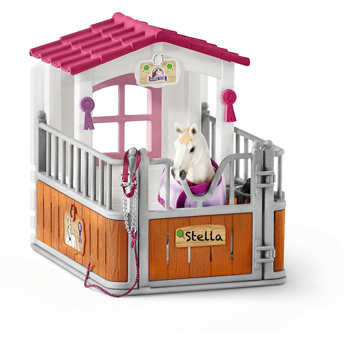 Schleich Horse Club 42368 Pferdebox mit Lusitano Stute