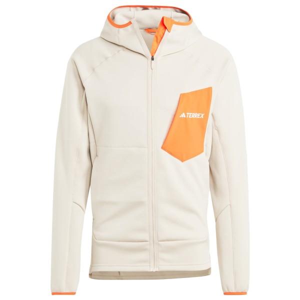 adidas Terrex - Terrex Xperior Medium Fleece Hooded Jacket - Fleecejacke