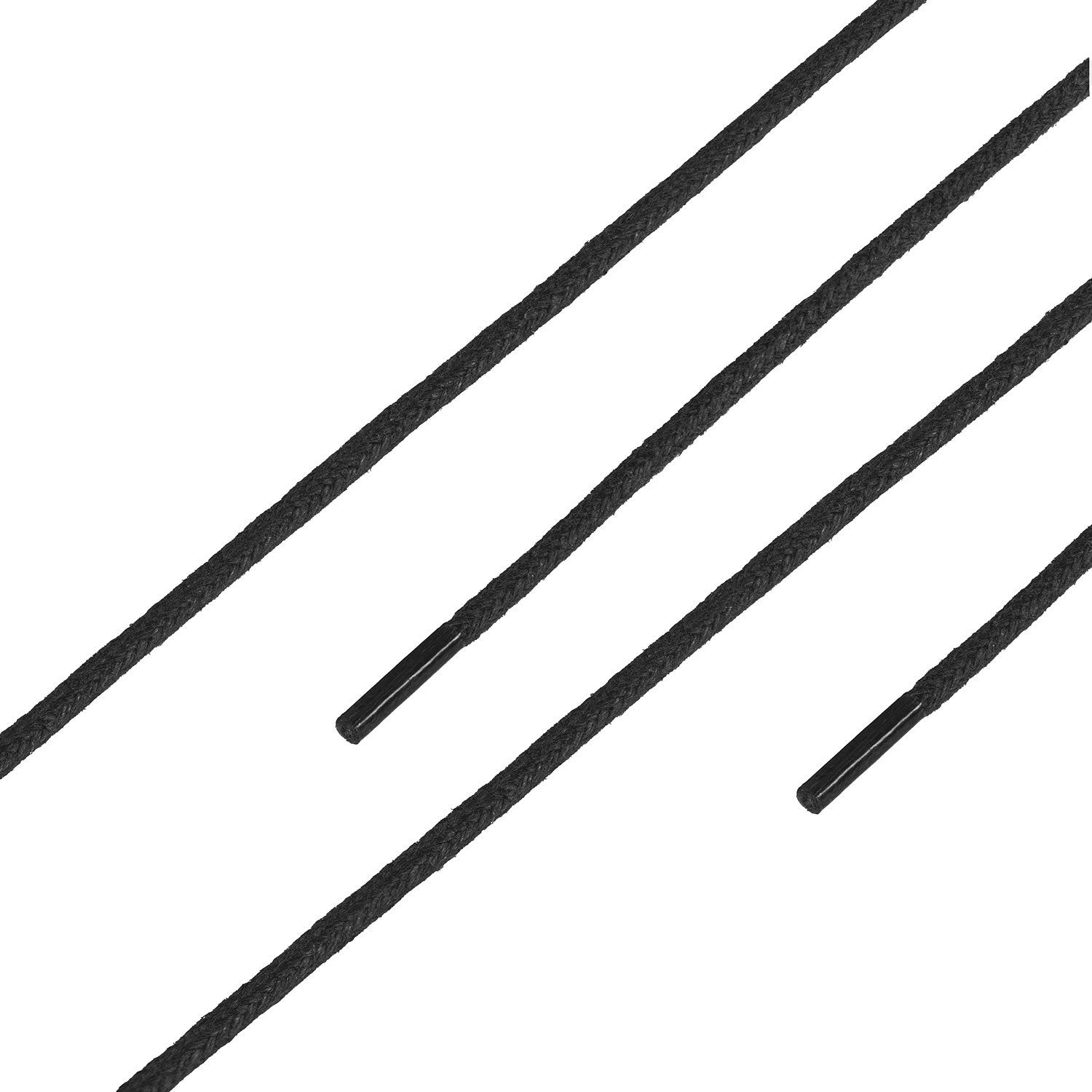 Di Ficchiano Schnürsenkel gewachste reißfeste Schnürsenkel rund ø 2-3 mm aus feiner Baumwolle/ge