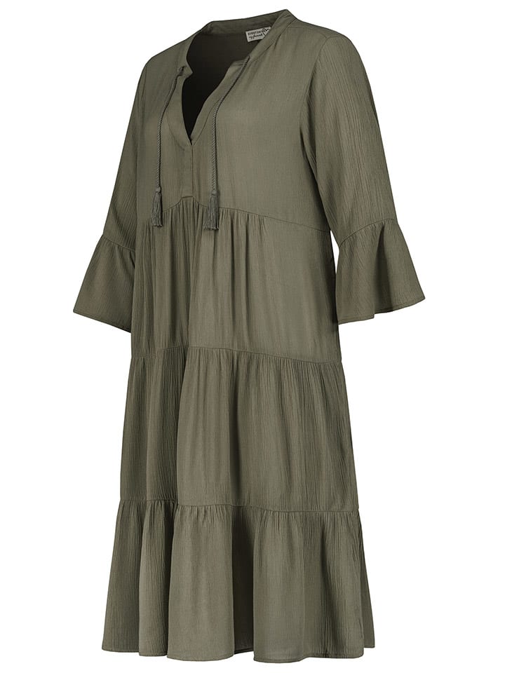 Eight2Nine Kleid in Khaki günstig kaufen