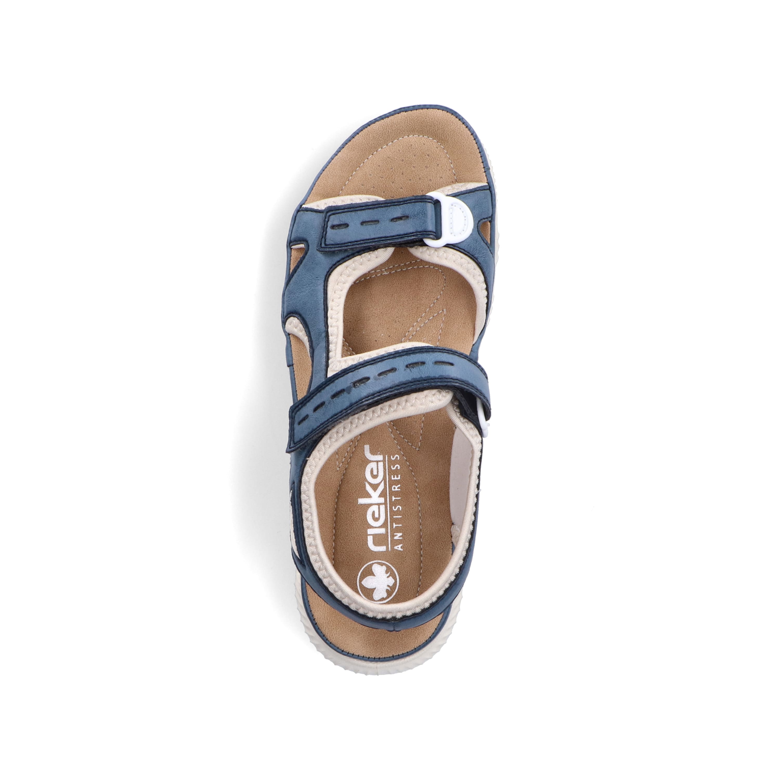 Rieker Damen Trekkingsandalen schieferblau