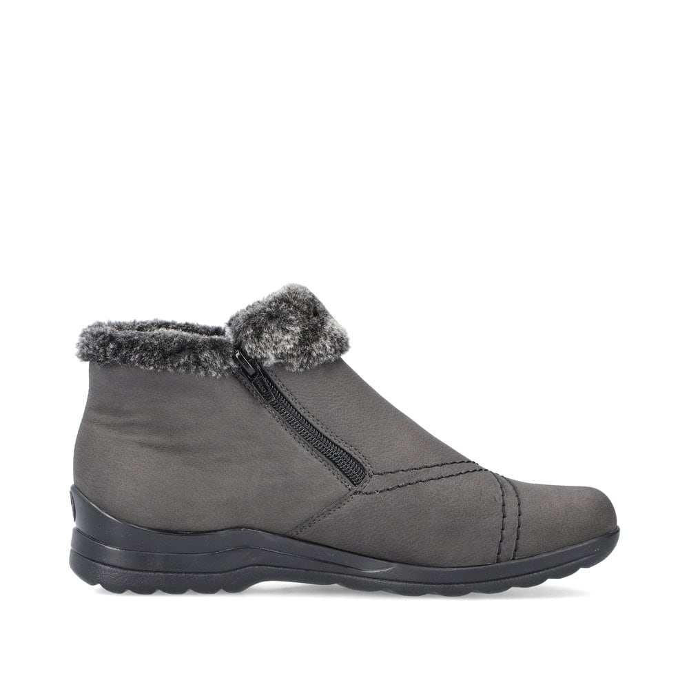 Rieker Damen Kurzstiefel anthrazit