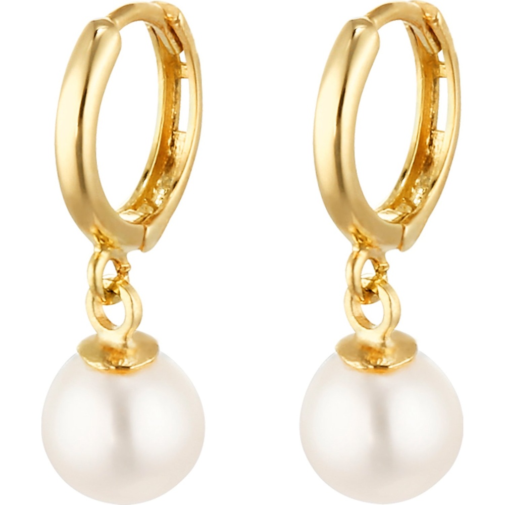 Valeria Créoles 375 Or jaune Boucles d'oreilles