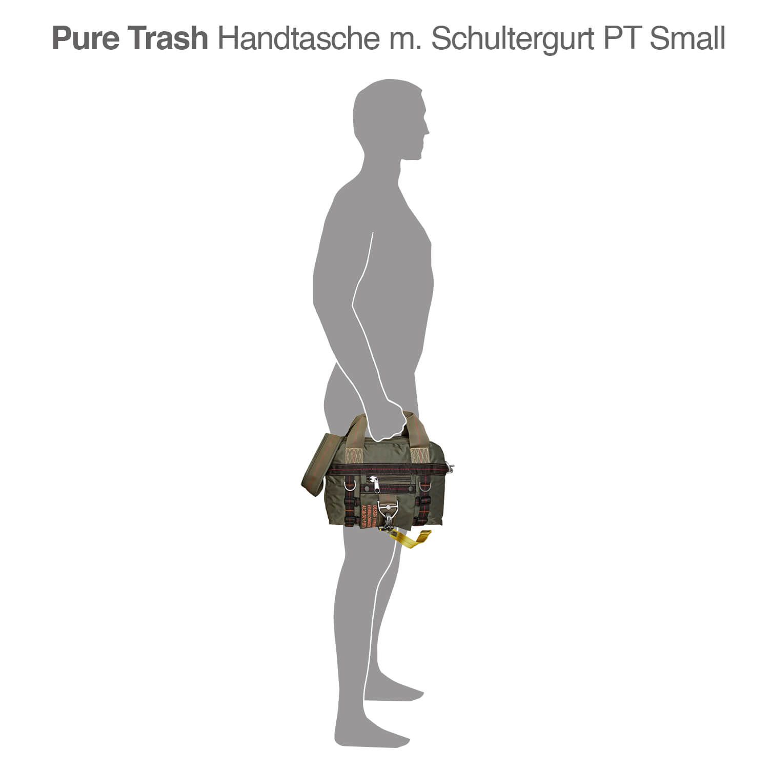 Handtasche m. Schultergurt PT small