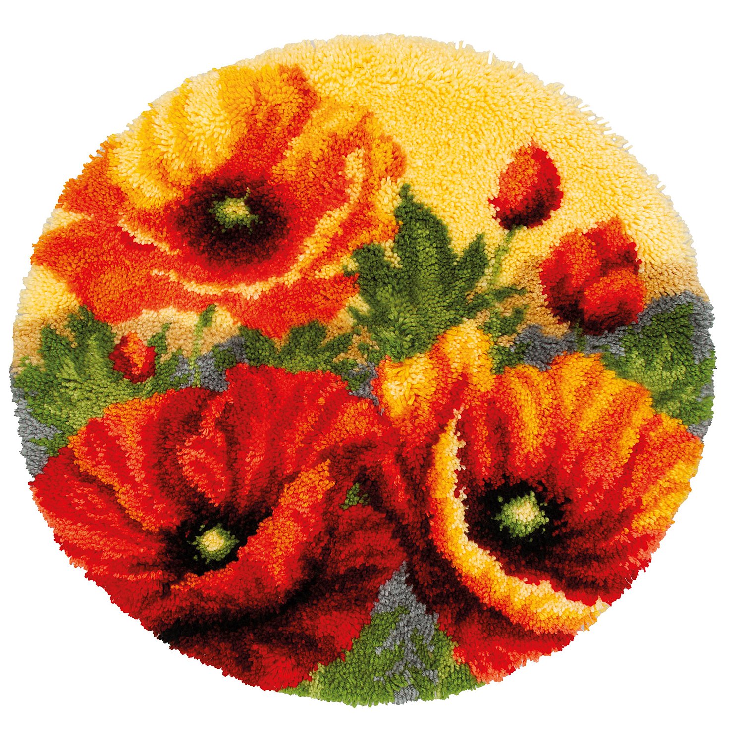 Knüpf-Formteppich 