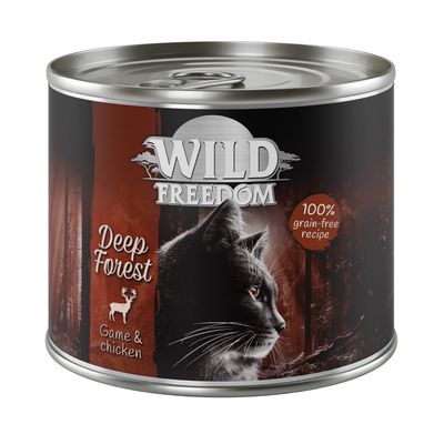 Wild Freedom Probierpaket: 400 g Trockenfutter + 6 x 200 /  70 g Nassfutter