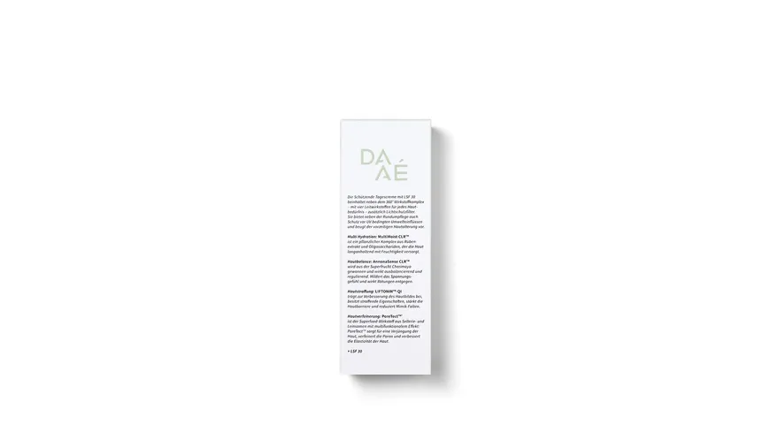 DAAÉ Schützende Tagescreme mit LSF 30 50 ml