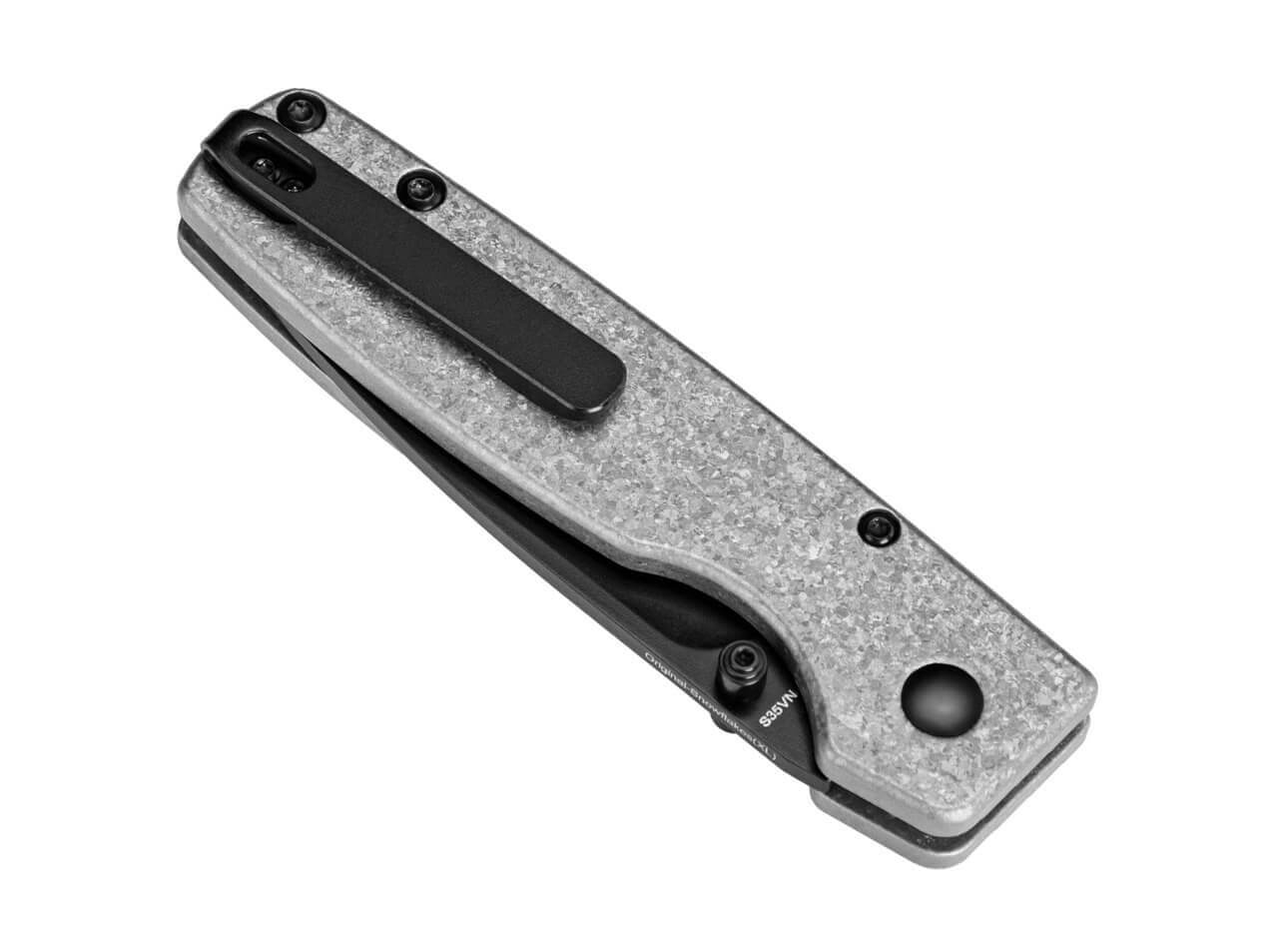 Original XL Snowflake Titanium Button Lock