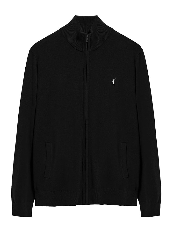 Polo Club Cardigan in Schwarz günstig kaufen