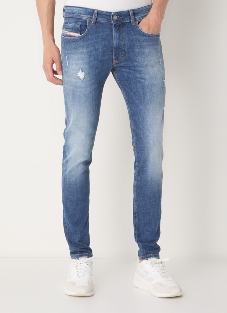 Diesel 1979 SLEENKER slim fit jeans med sidelommer