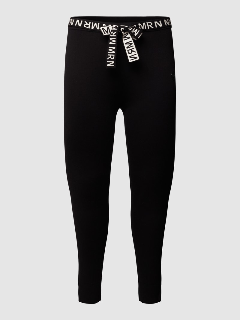 Sweatpants mit elastischem Bund Modell 'UBICARE' in schwarz