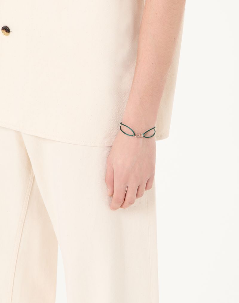VLogo kenmerkende katoenen armband