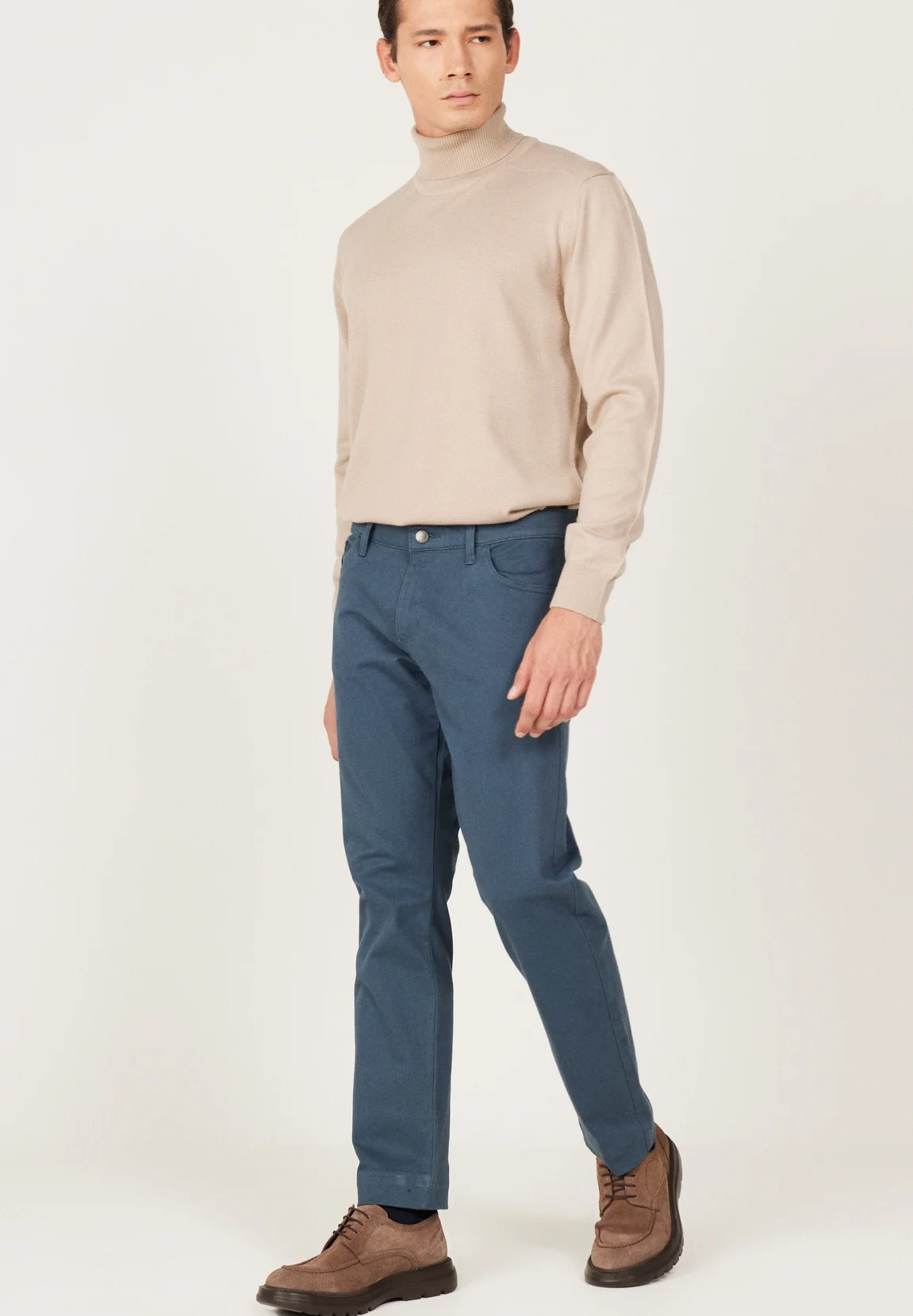 AC&CO / ALTINYILDIZ CLASSICS SLIM FIT CINCO BOLSILLOS - Pantalones
