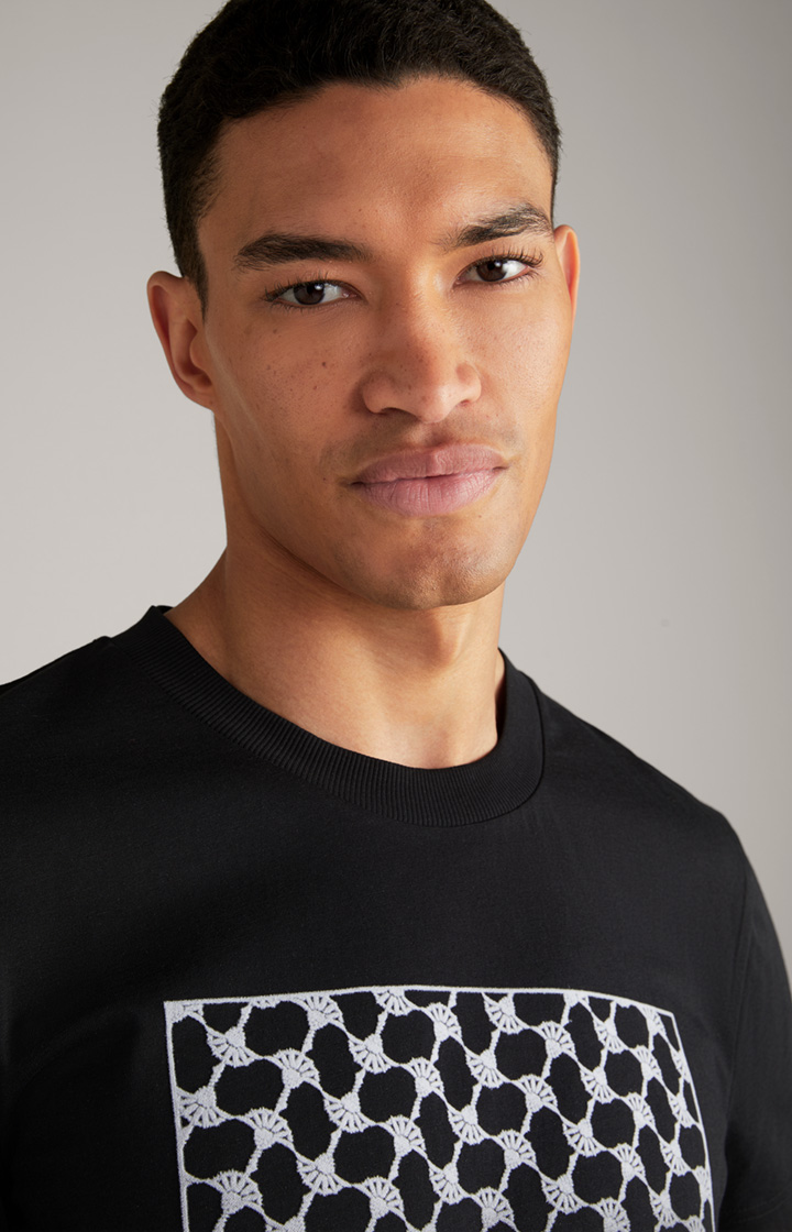 Cornflower T-Shirt Baptiste in Schwarz