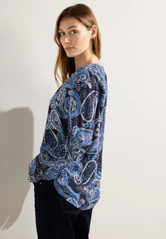 CECIL Paisley Viskosebluse