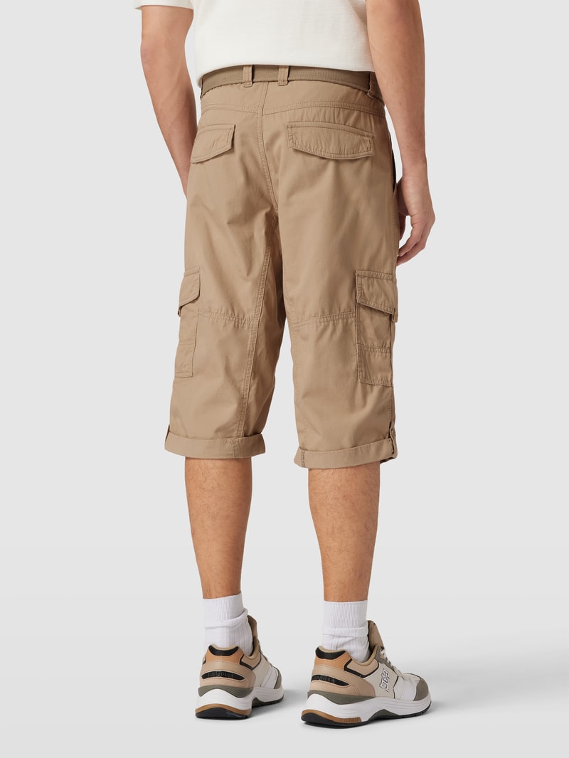 Cargoshorts inklusive Gürtel in beige