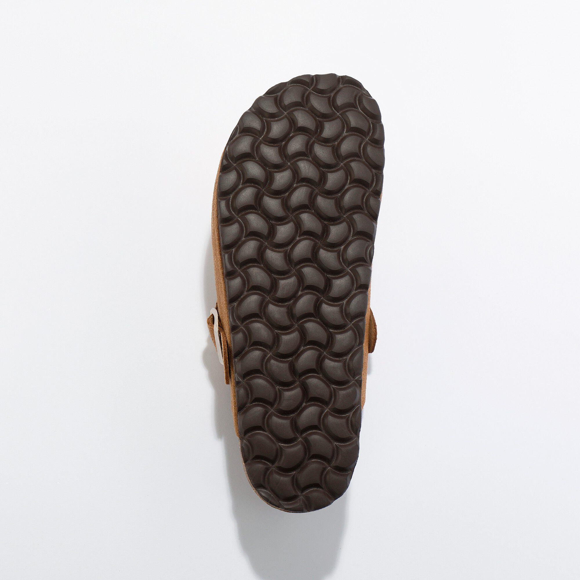 Sabots croûte de cuir avec boucle réglable