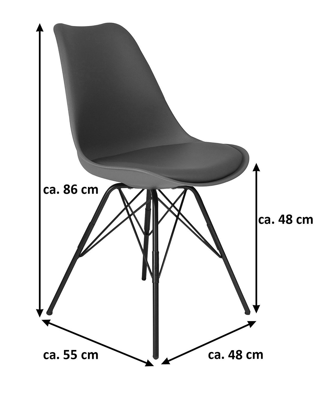 SAM® Essgruppe Harbor, Akazienholz, Baumkante massiv, Metallgestell Spider-Form + 6 Stühle