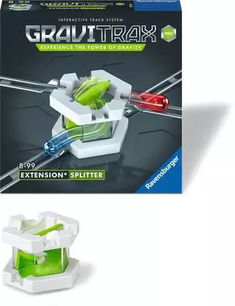 GraviTrax PRO Splitter - Kugelbahn-Erweiterung für Kinder ab 8 Jahren