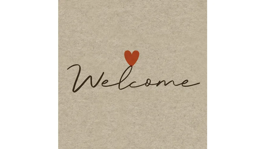 Bella Casa Serviette ECO Welcome 33x33cm