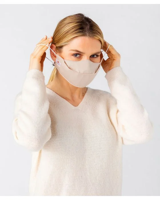 Lot de 2 masques réutilisables et lavables 50 fois