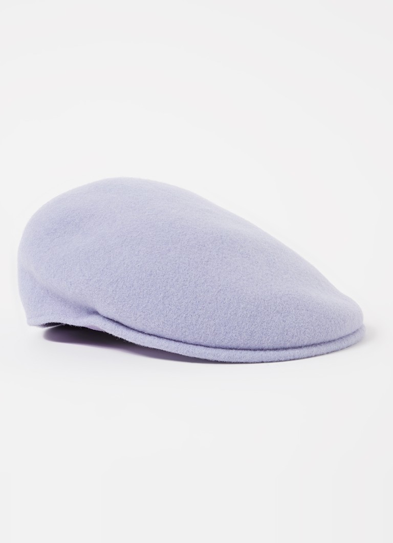 Czapka z daszkiem Kangol 504 z mieszanki wełny i logo