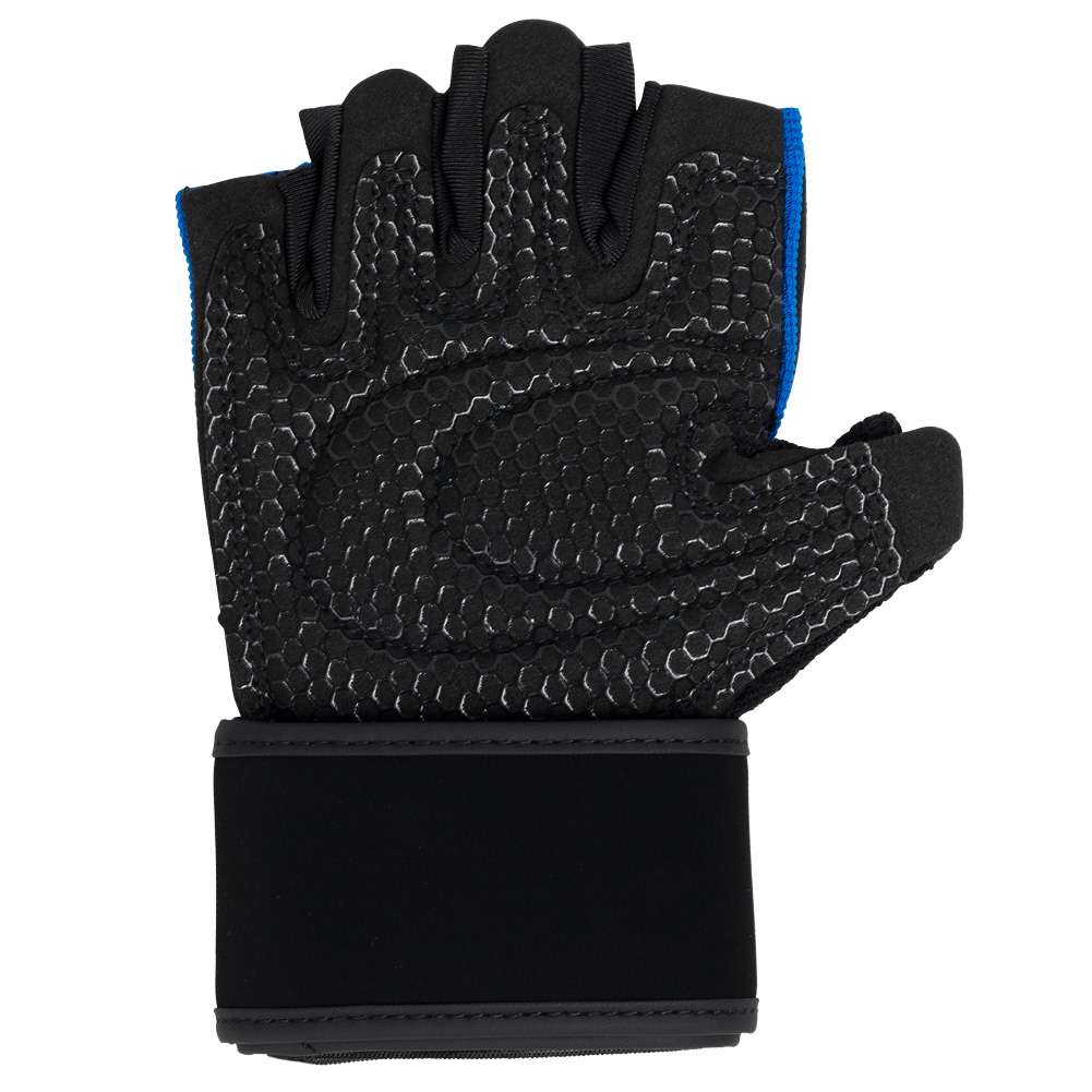 JELEX Power Premium gepolsterte Trainingshandschuhe schwarz-blau