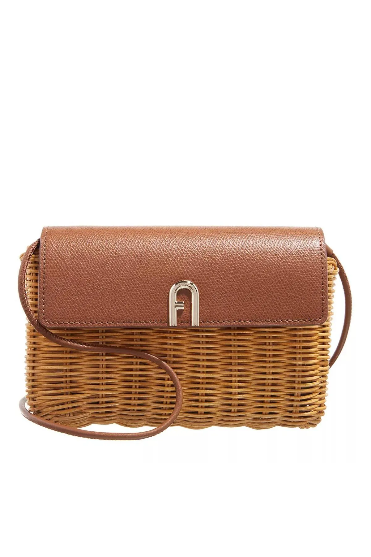 FURLA  Diamante Mini Crossbody Cognac H