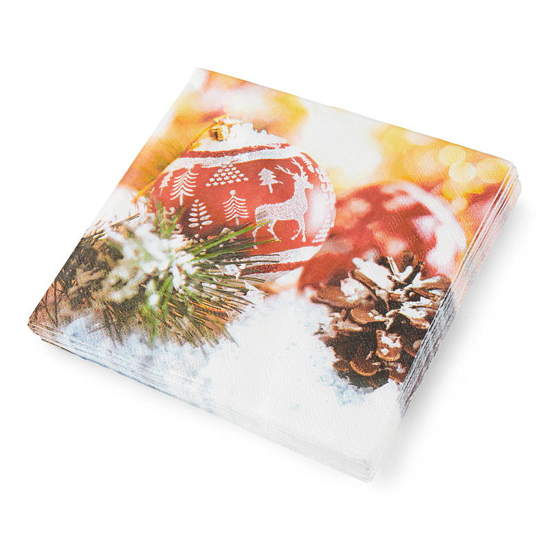 Vie Eco Servietter 20-pk 33x33 cm, julemotiv