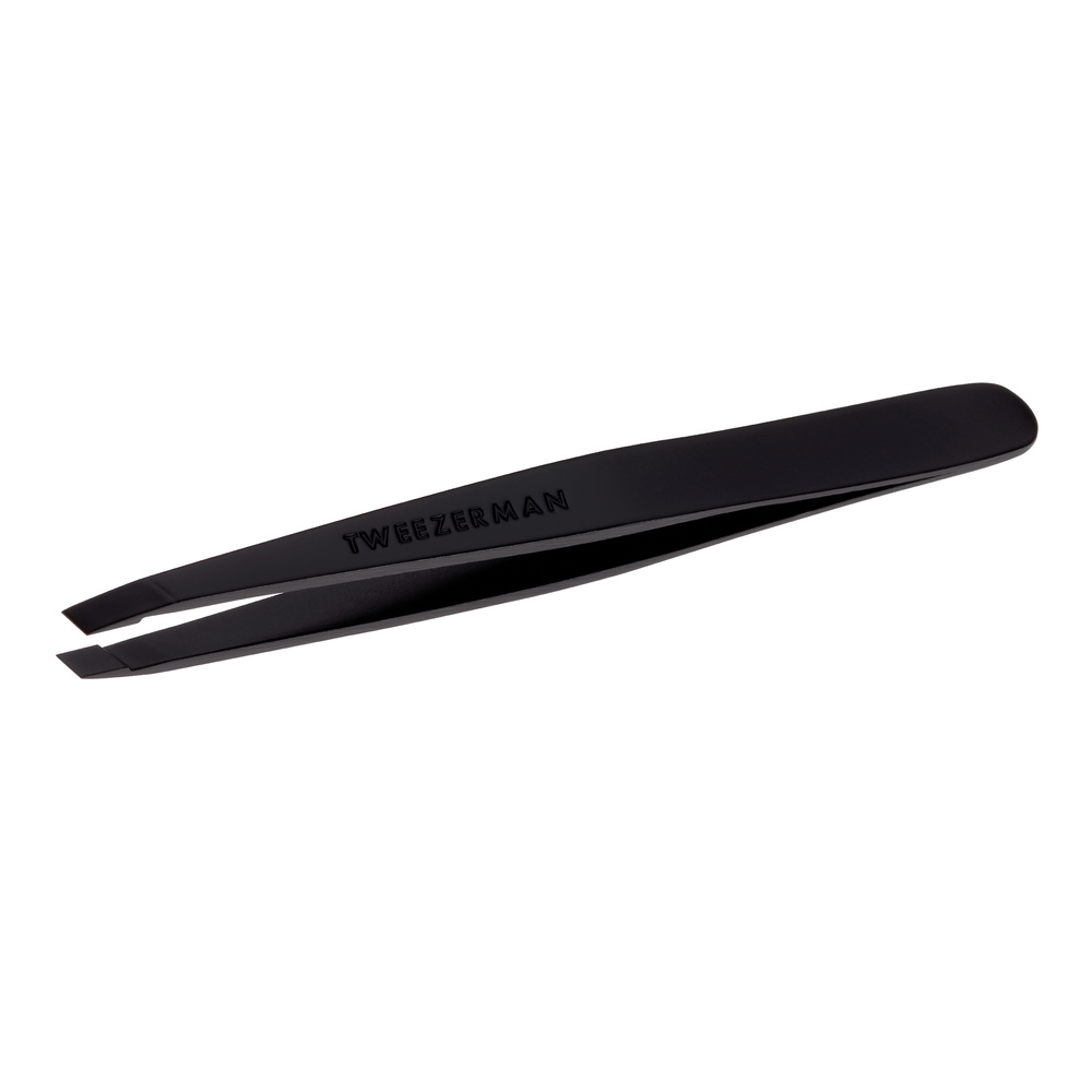 tweezerman Tweezerman Slant Tweezer Black Matte Pincettes