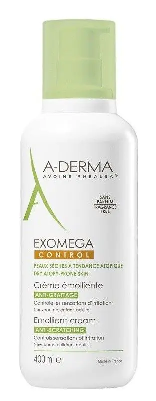 A-Derma Exomega Control minkštinamasis kremas, 400 ml