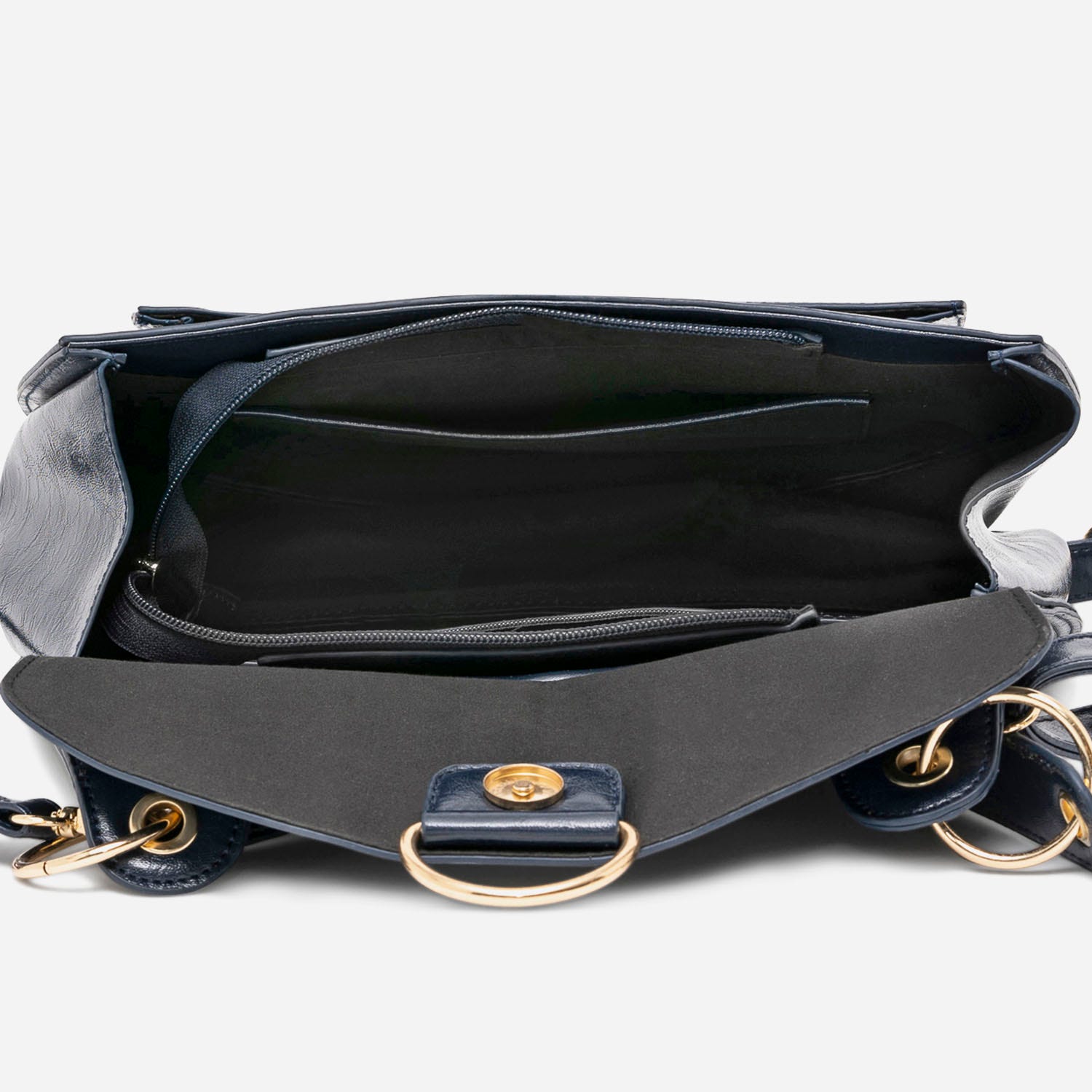 Sac besace bleu marine