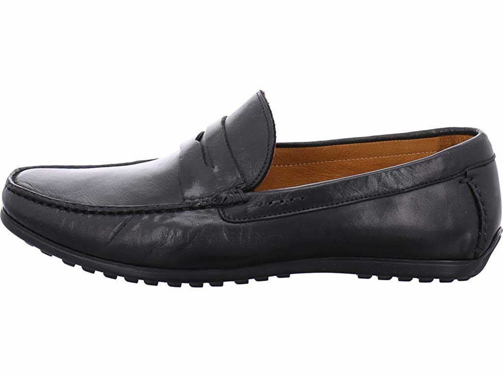 FRETZ MEN Klassische Slipper schwarz Mokassin