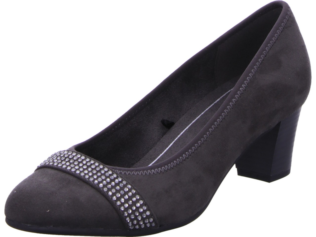 JANA Modische Pumps grau