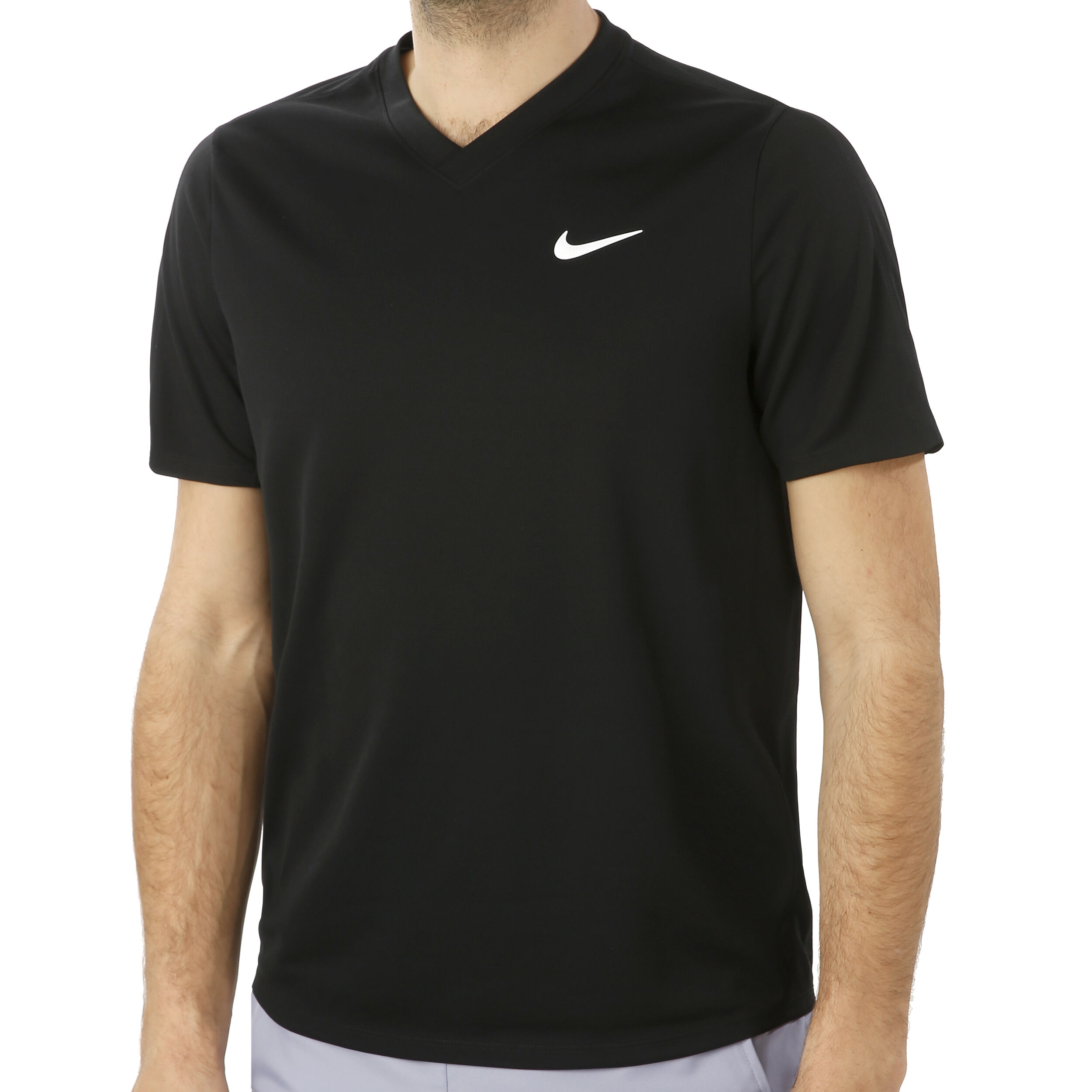 Court Victory Dry T-Shirt Herren - Schwarz