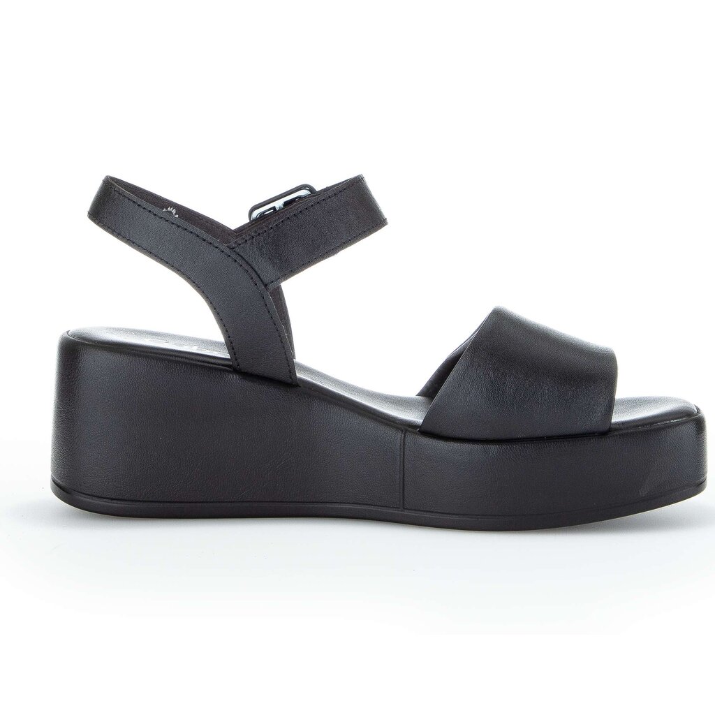Gabor fashion Plateau Sandale schwarz