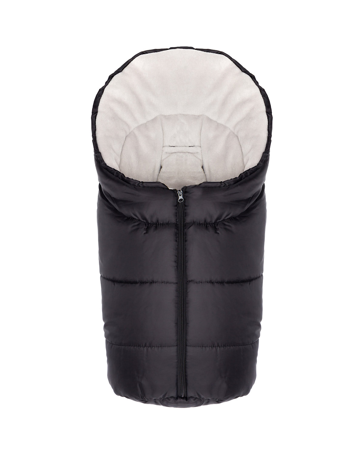 Winterfußsack Eco Small Gr. 0, Polyester, schwarz