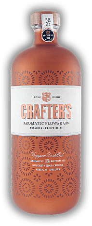 Crafter's Aromatic Flower Gin Recipe No. 38 Crafter's Aromatic Flower Gin Recipe No. 38  0,7	 Liter - Vol 44,3%
