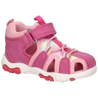 Puccetti Lauflern Sandale in pink