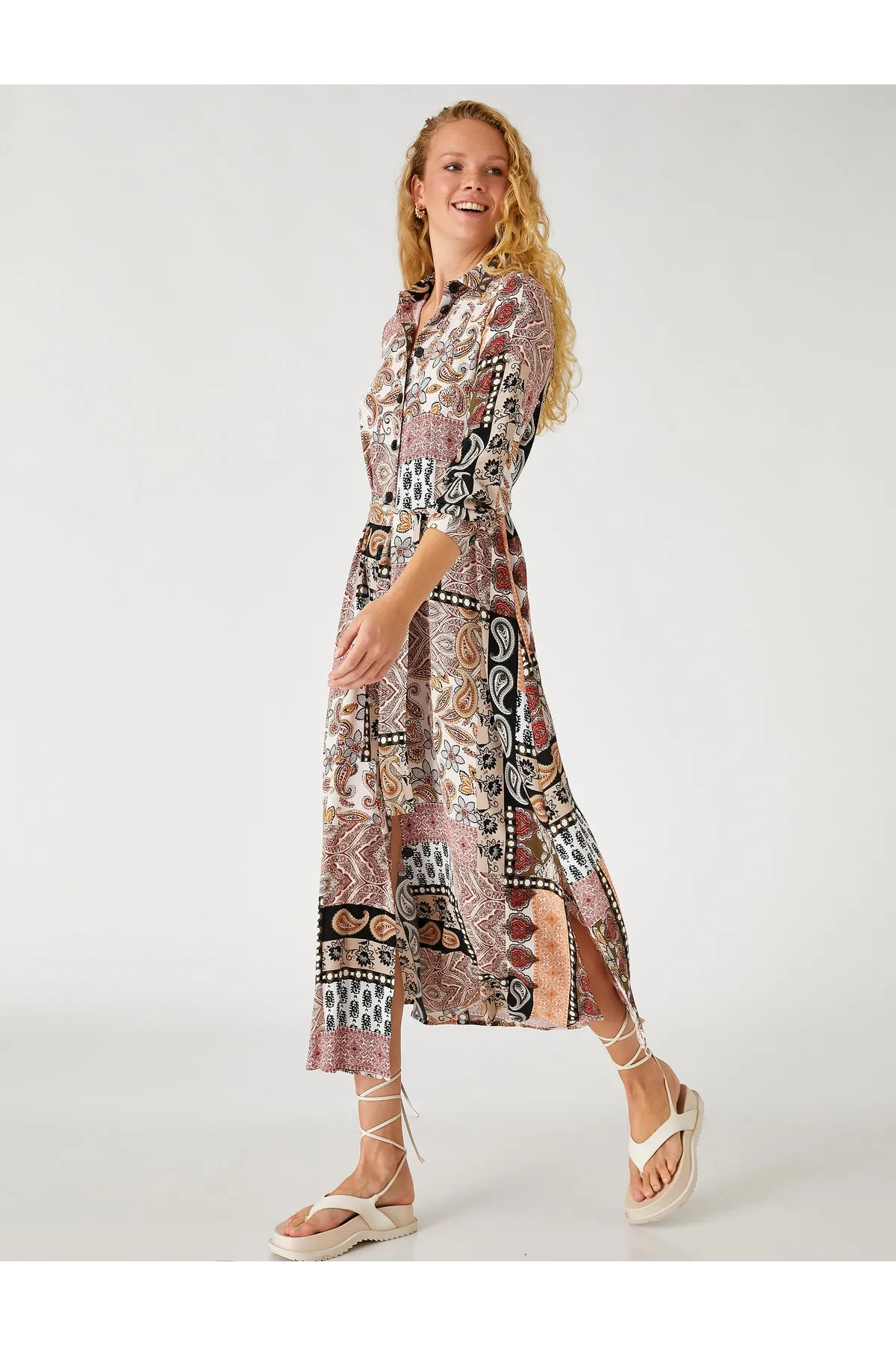 Koton  Langes Hemdkleid
