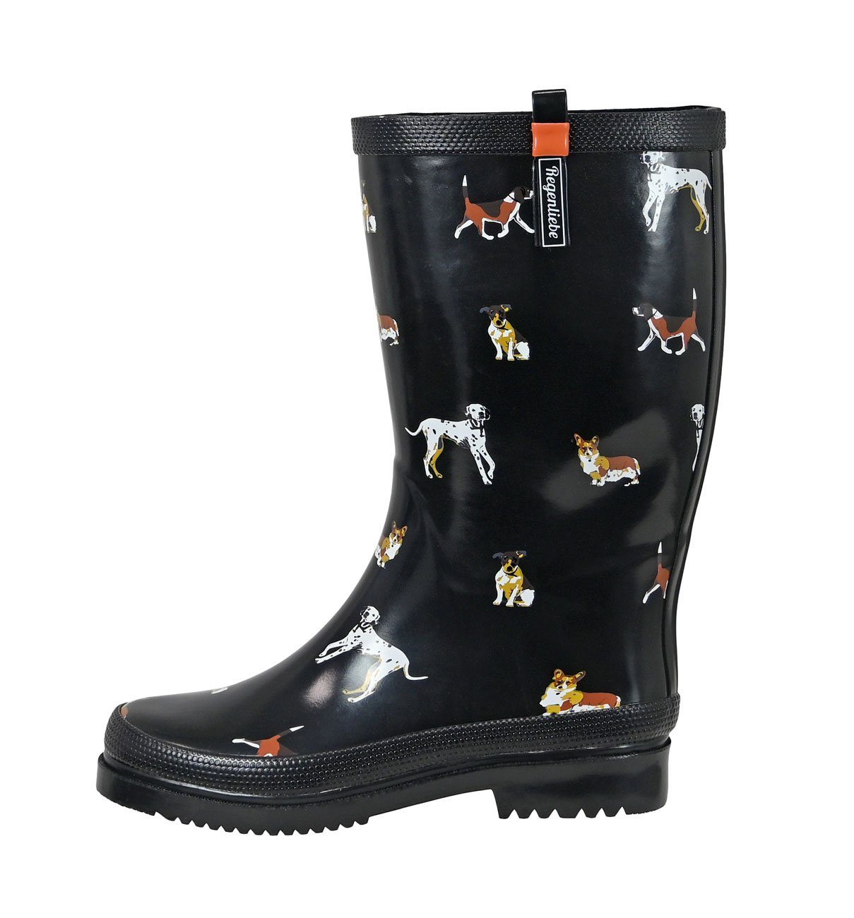 Regenliebe Waldi Gummistiefel wasserdichter Regenstiefel für Hunde Liebhaber