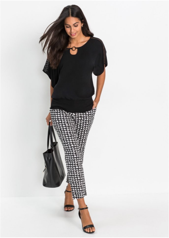 Bluse mit Spitze