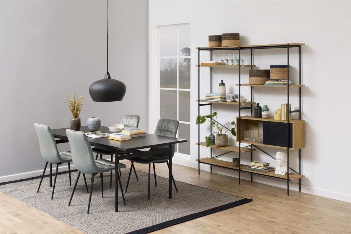 Design-Regal Angus Eiche Schwarz