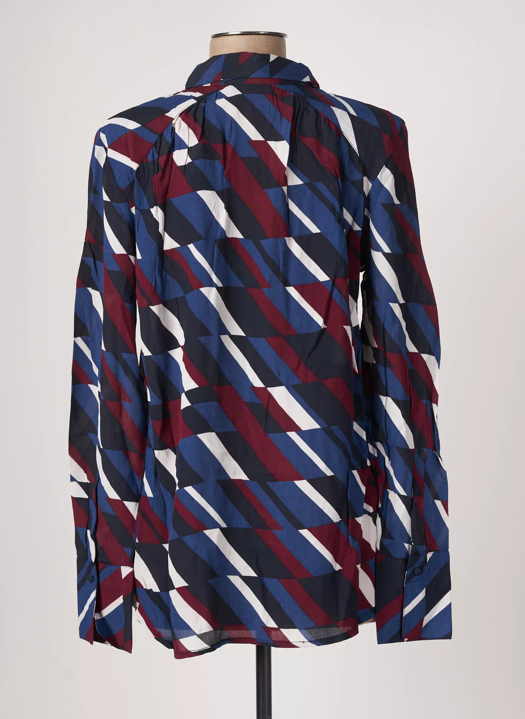 B Young Chemisiers Femme couleur bleu