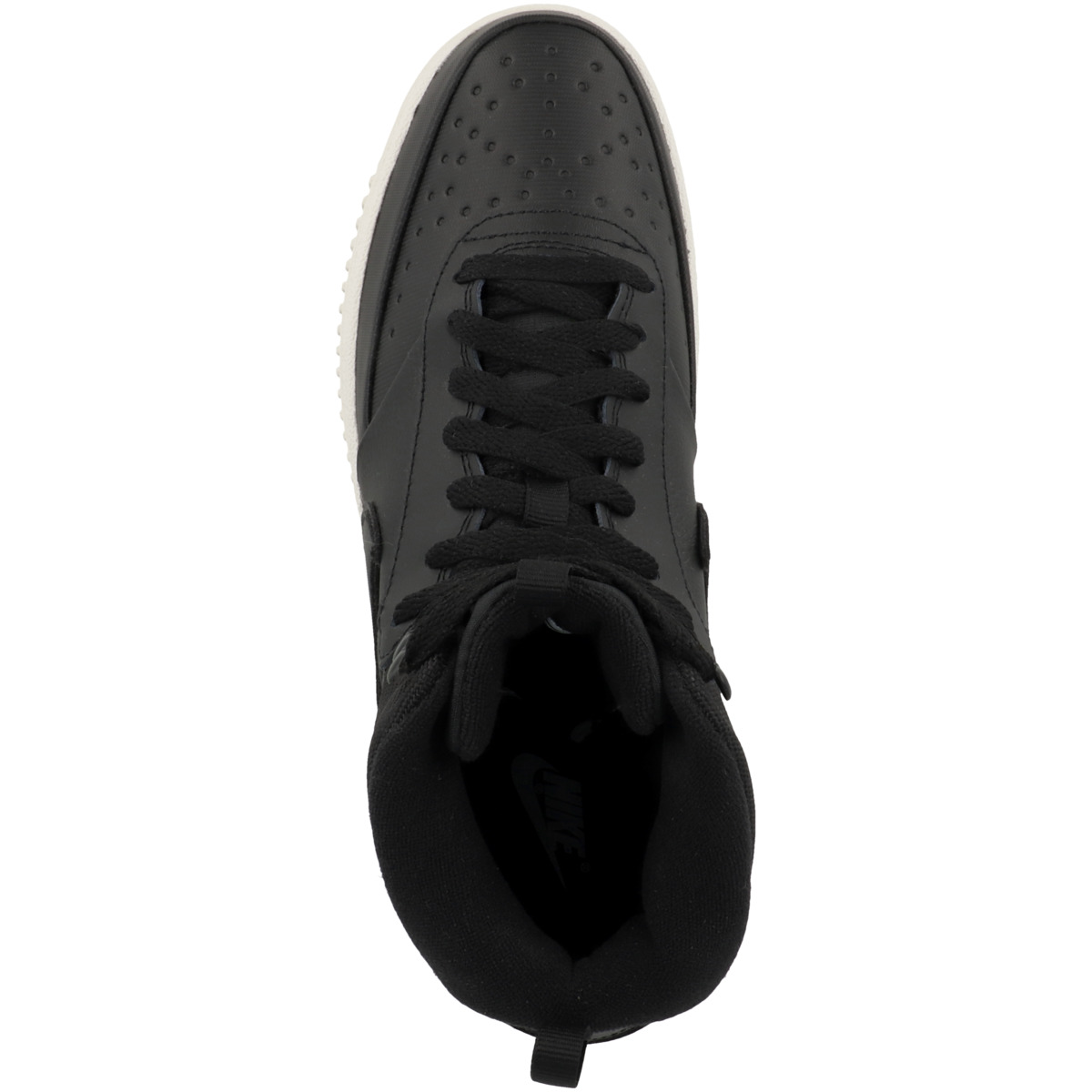 Nike Sportswear Court Vision Mid Winter Sneaker mid schwarz
