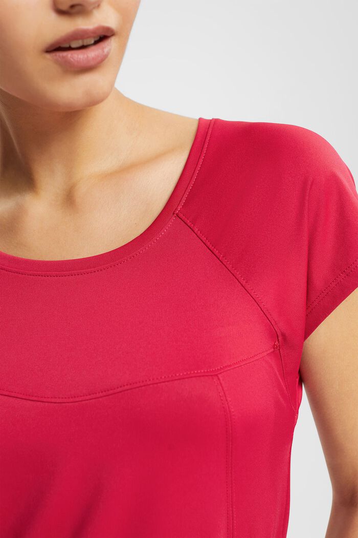 Recycelt: Active T-Shirt mit Kordelzug und E-DRY