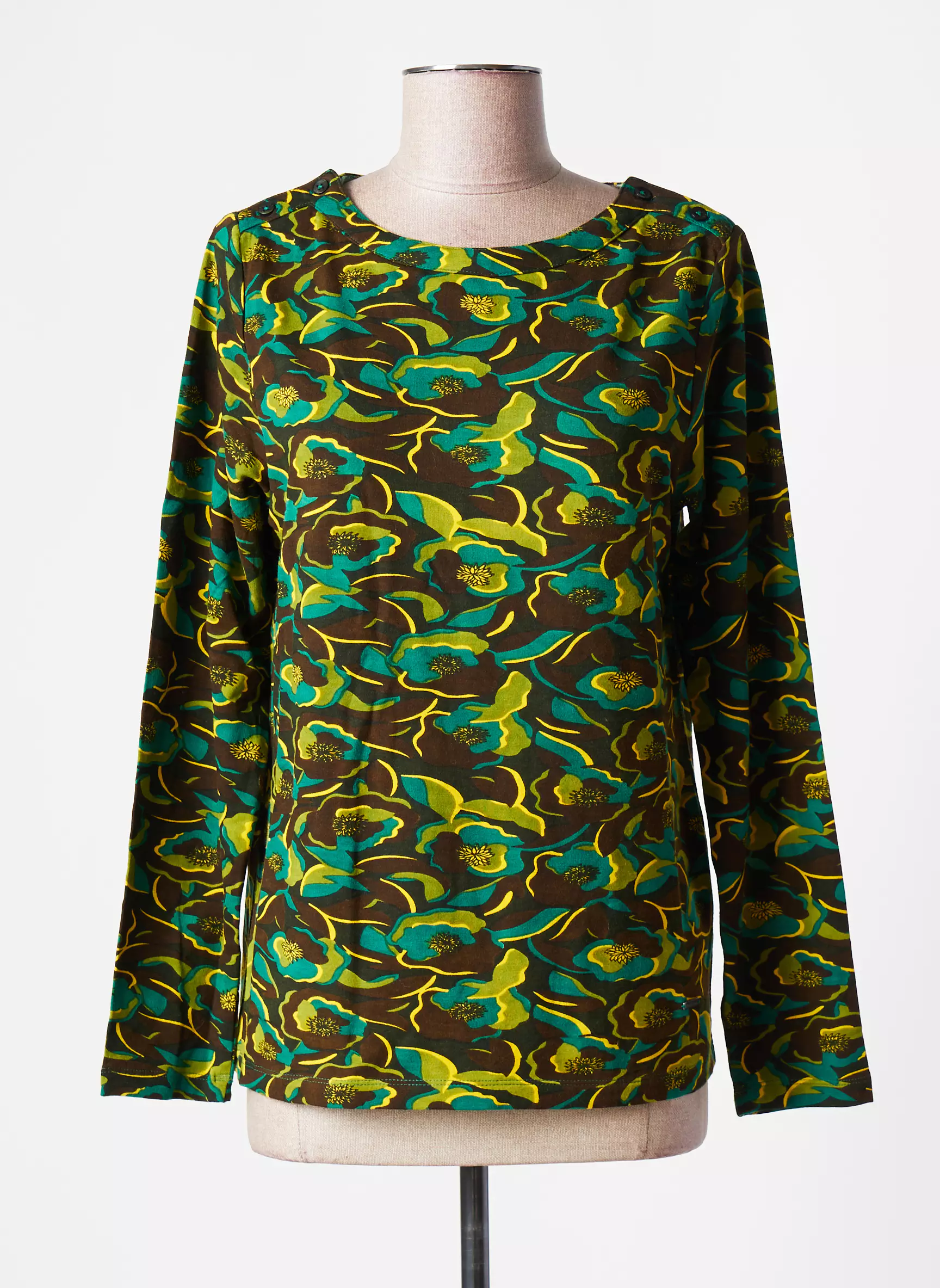 Agathe   Louise Tshirts Femme couleur vert