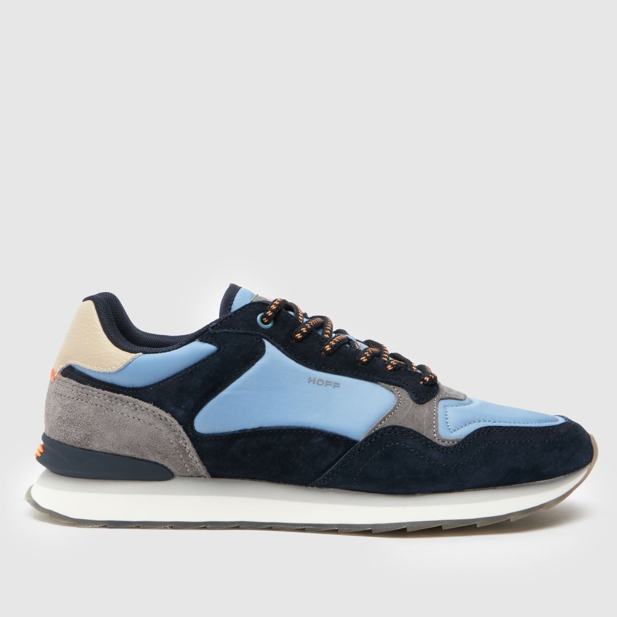 HOFF City Strasbourg – Marinblå och plisserade sneakers